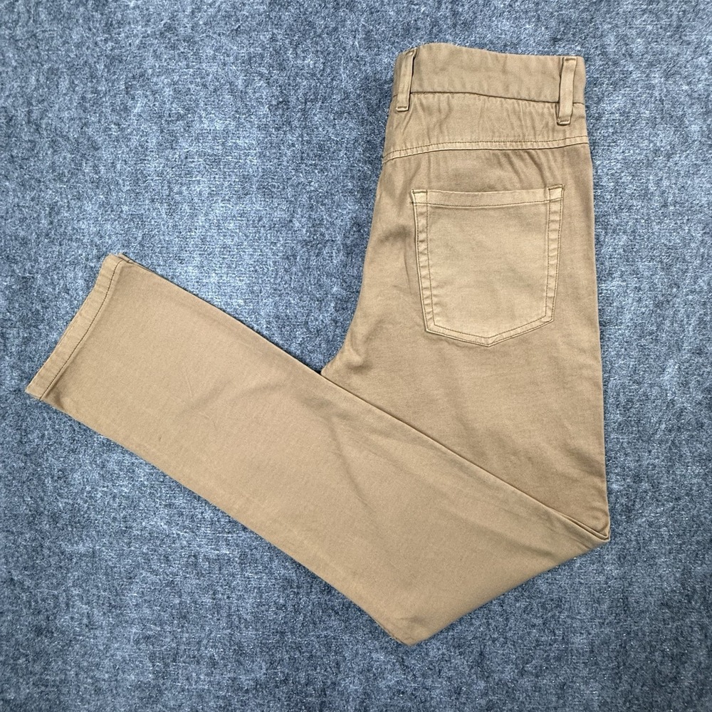 Buck Mason 5 Pocket Pant Men 29x32 Tan Khaki Vintage Canvas Stretch Slim